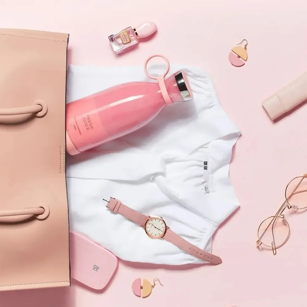 Mini licuadora de vaso portatil verde