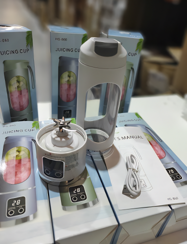 Licuadora de frutas de 450ml 8 cuchillas