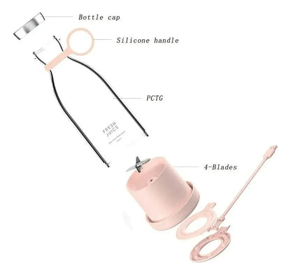 Mini licuadora de vaso portatil verde